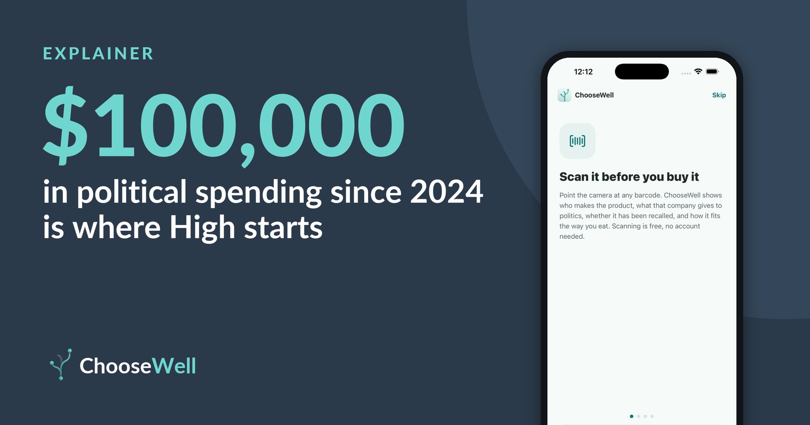How ChooseWell finds, rates and shows product information